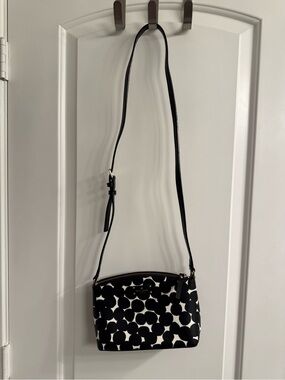kate spade Black and White Dot Crossbody Purse